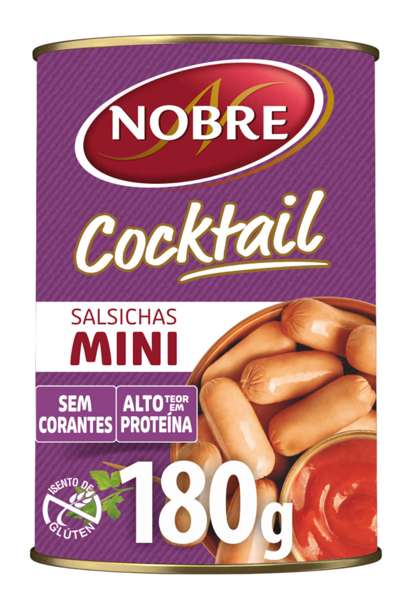 Nobre Cocktail Mini-Sausages 180g